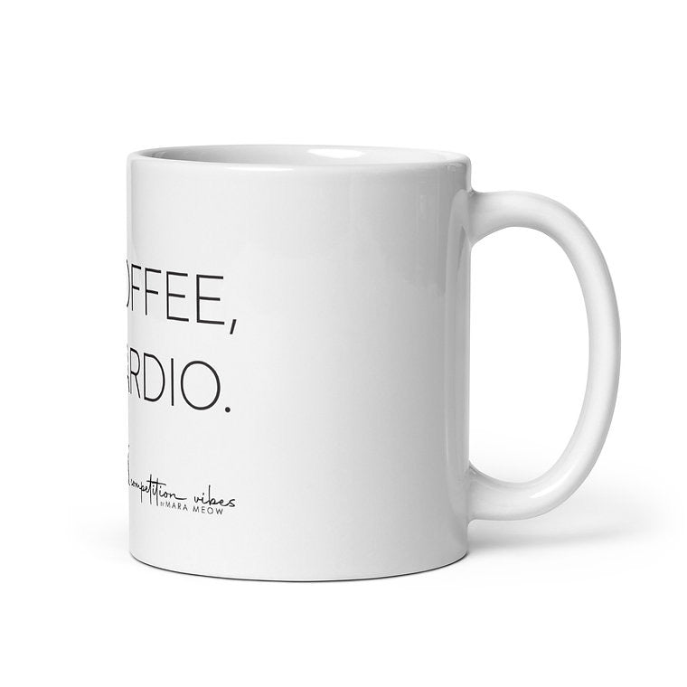 Kaffeetasse „No Coffee. No Cardio.“
