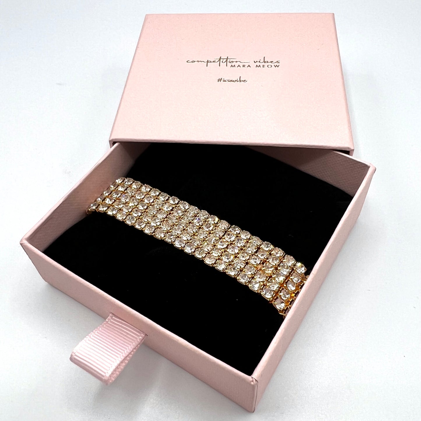(Bracciale Anna - oro 5 file