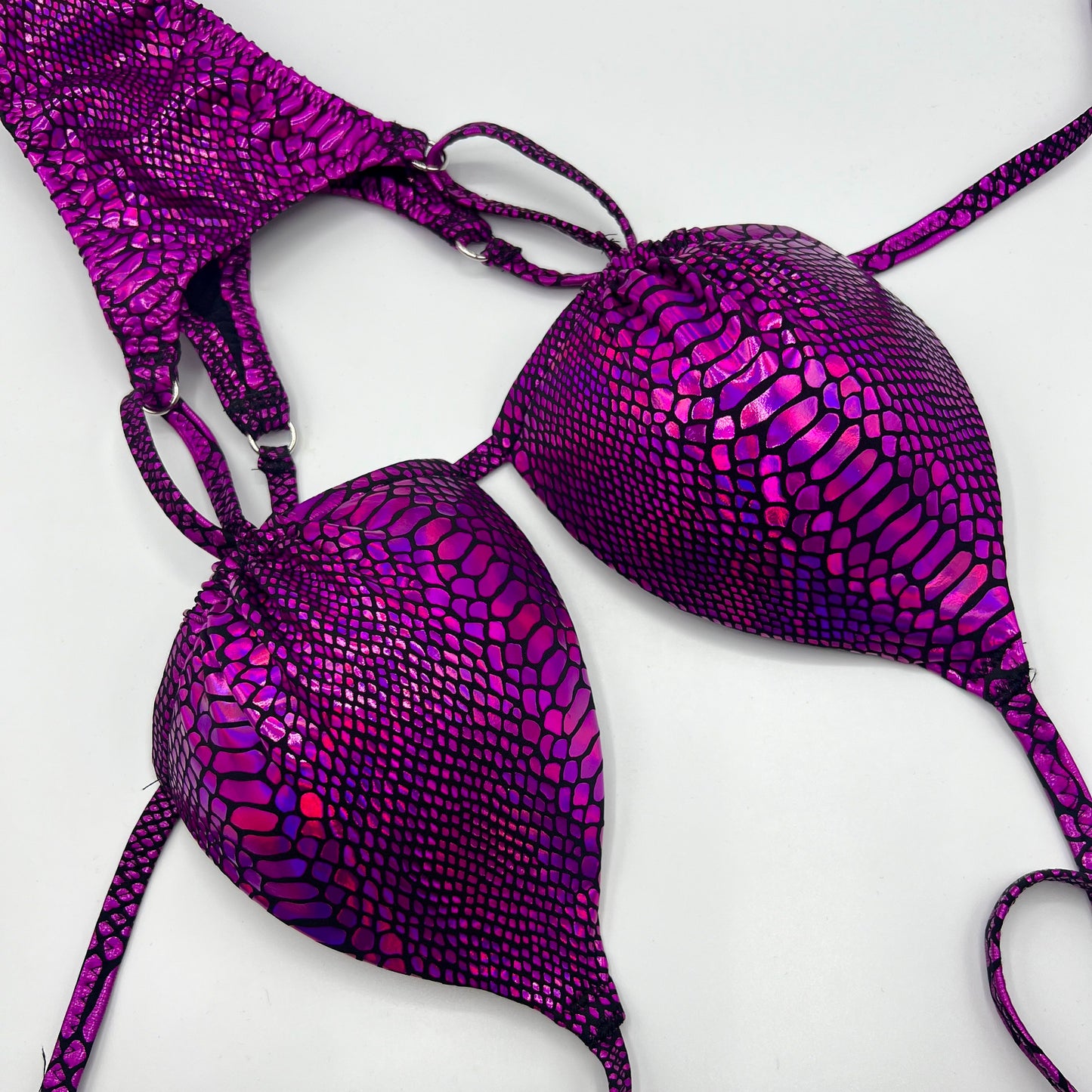 Posingbikini/Badebikini Ultra Violet Snake