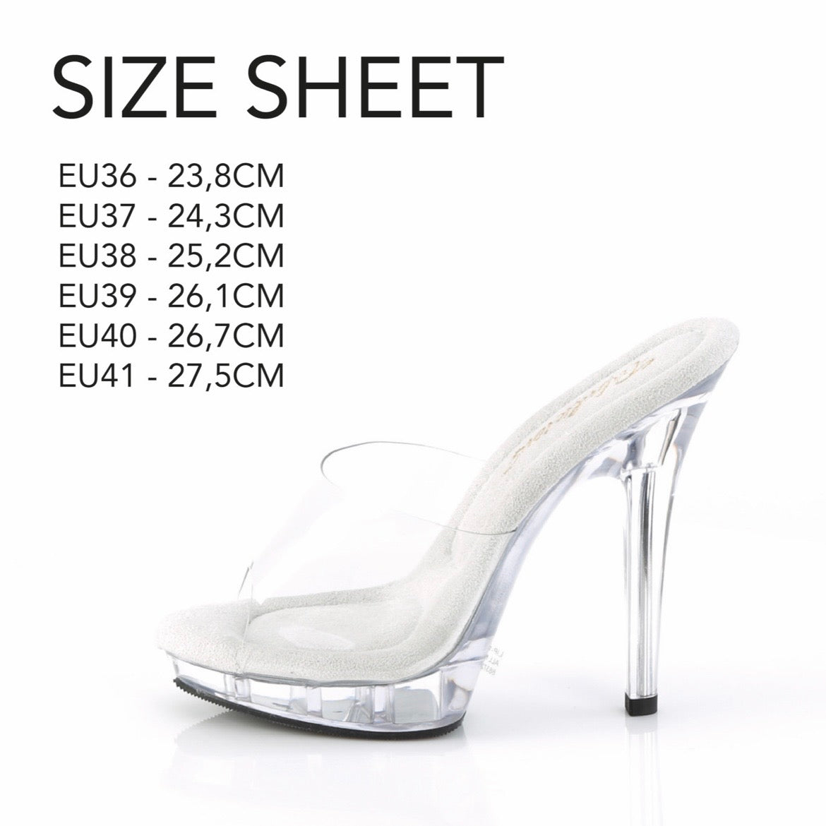 Posing Heels Maße