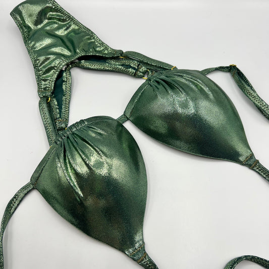 Posingbikini NPC Bikini & Wellness - Metallic Jade