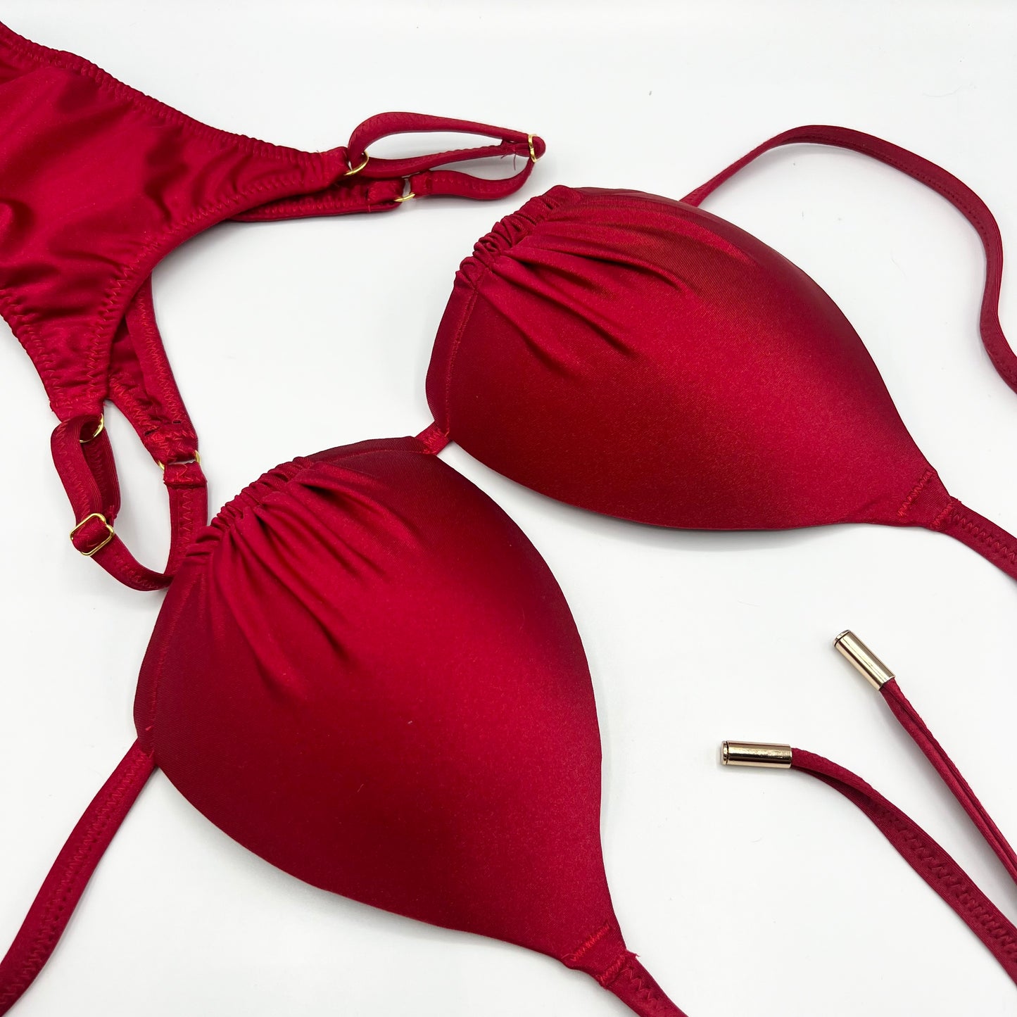 Bikini in posa/bagno bikini Rosso lucido