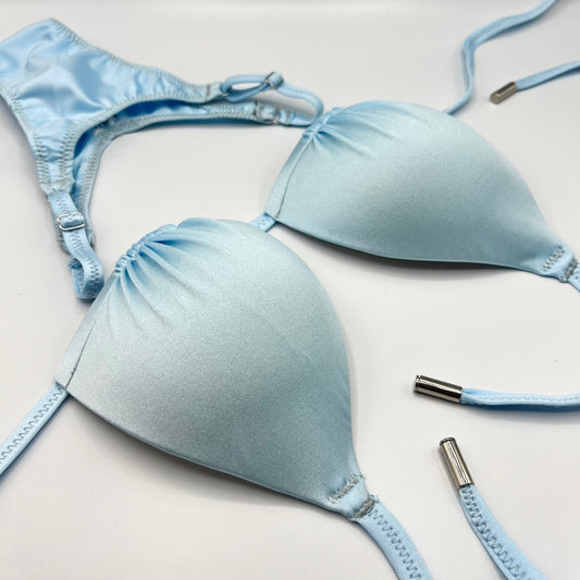 Posingbikini/Badebikini Shiny Baby Blue