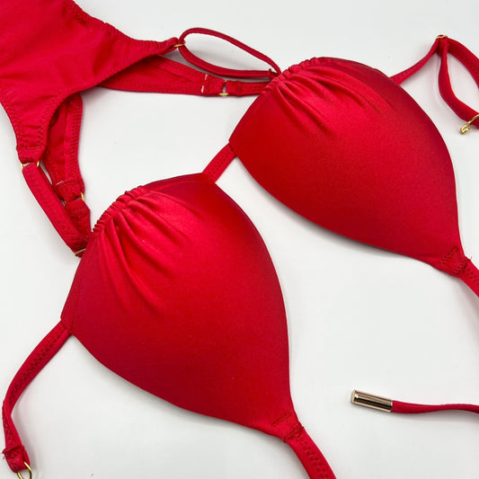 Posingbikini/Badebikini Shiny Red