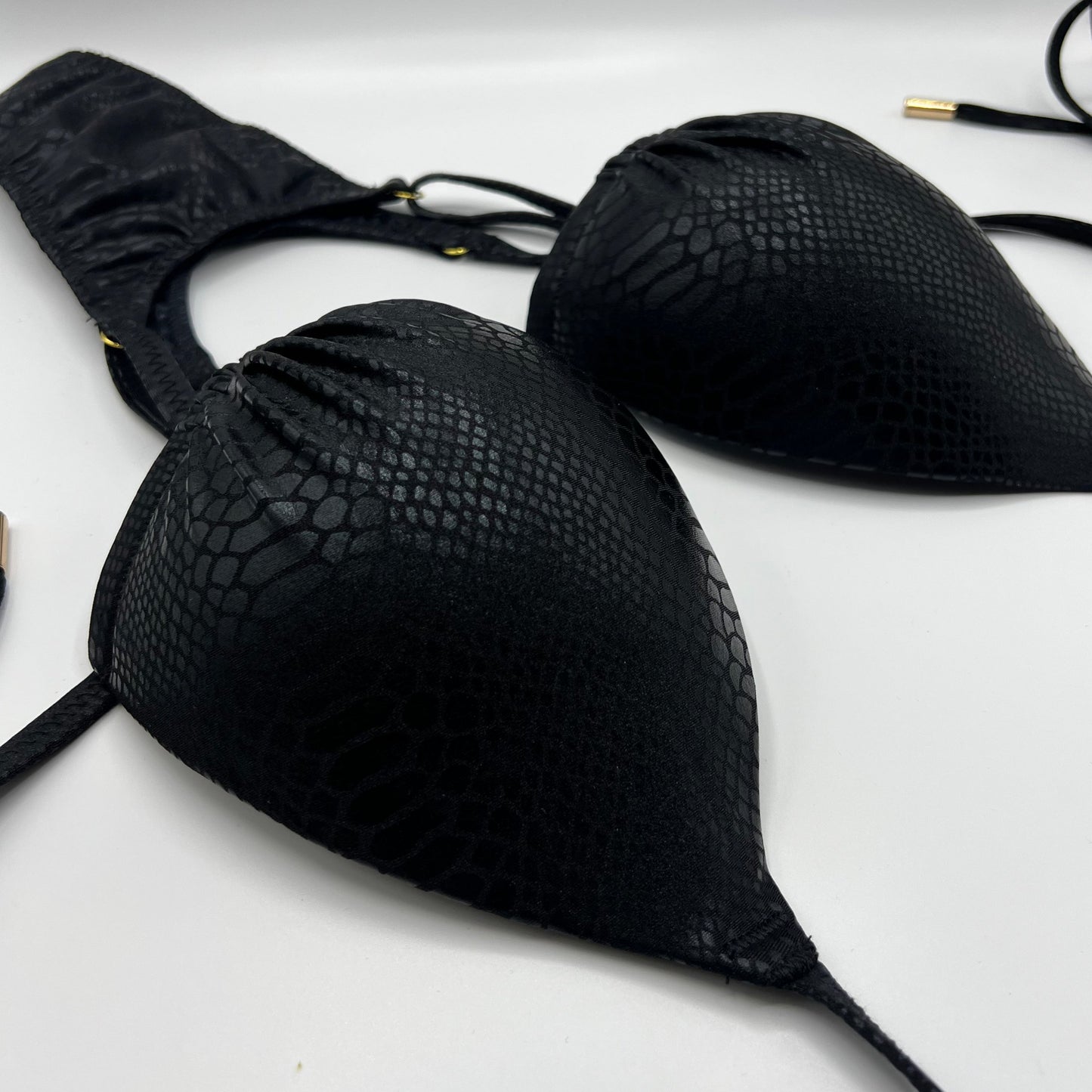 Posingbikini/Badebikini Black Snake