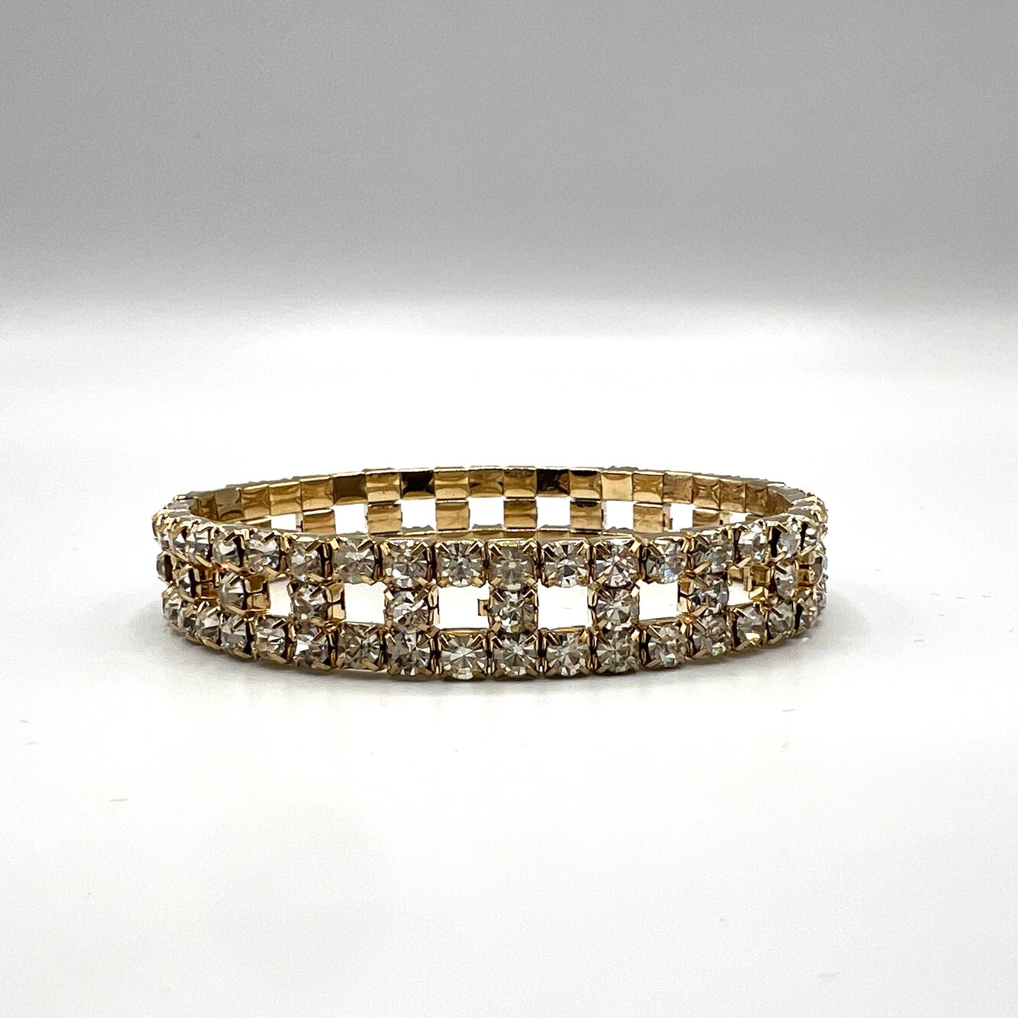 Bracciale Emilia - oro 3 file