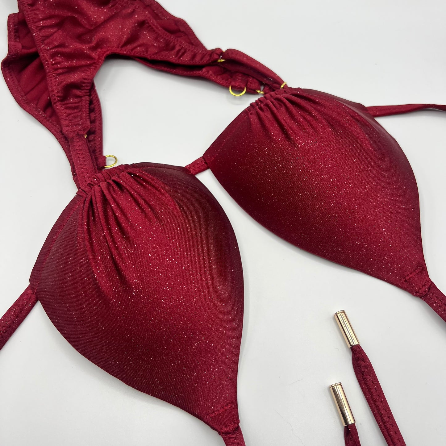 Posingbikini/Badebikini Wine 🍷 Glitter