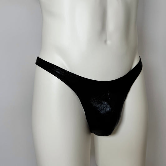 Bodybuilding Posingslip - metallic schwarz