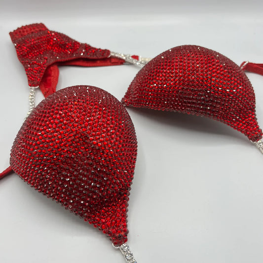 NPC Wettkampfbikini Red Magic ❤️