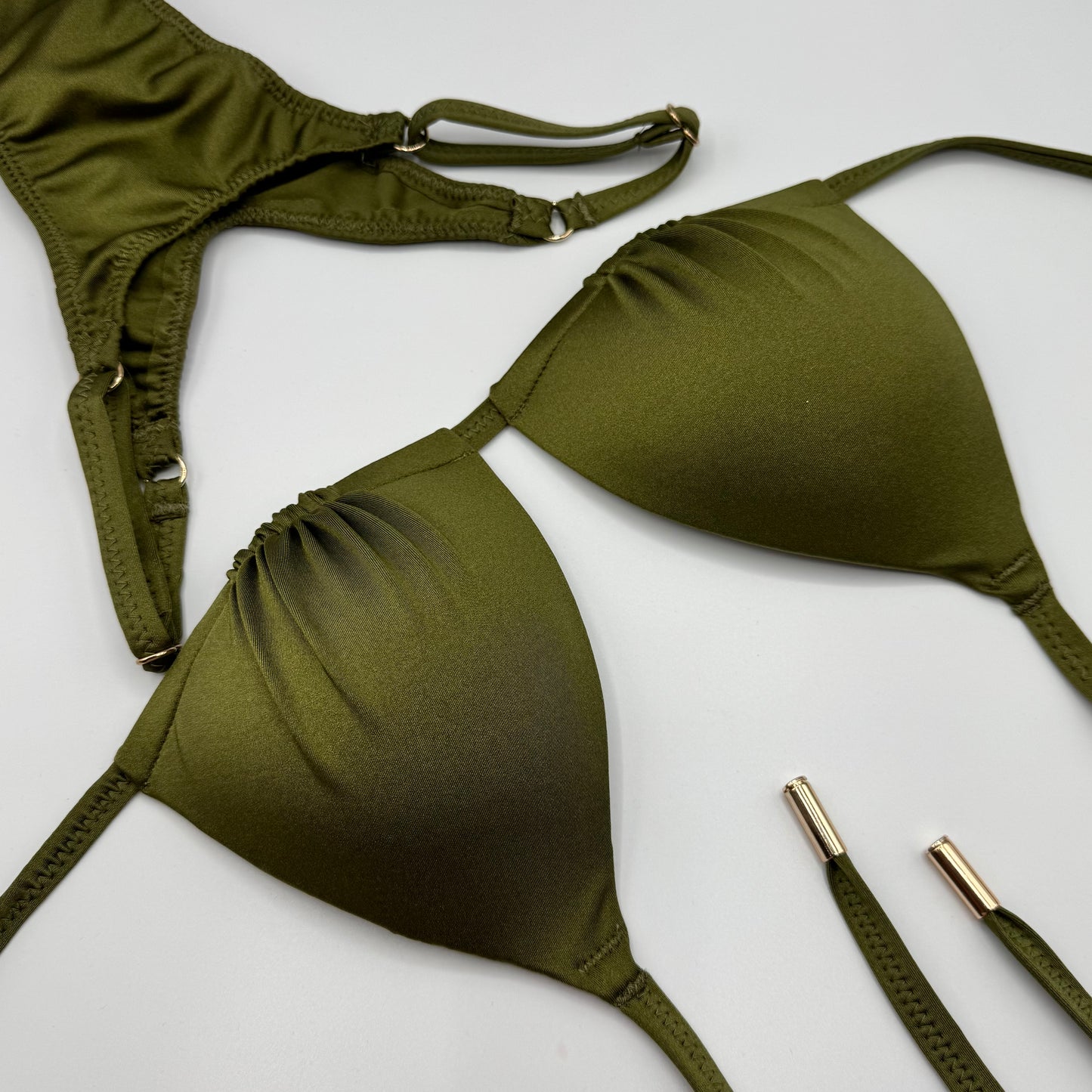 Posing bikini/swimming bikini Shiny Jungle Green