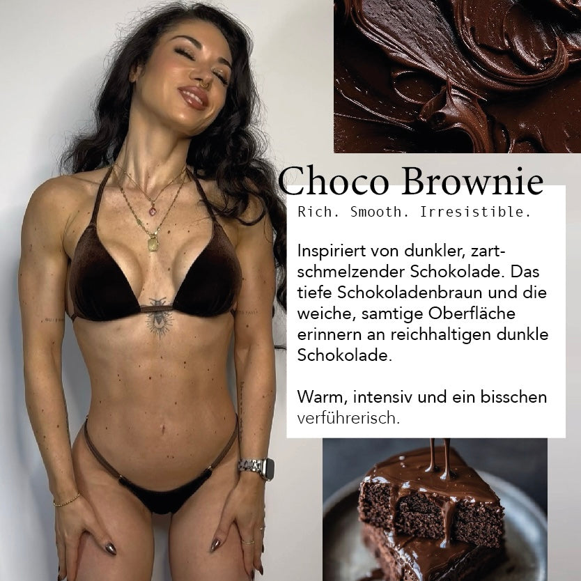 Posing bikini/swimming bikini Black Glitter